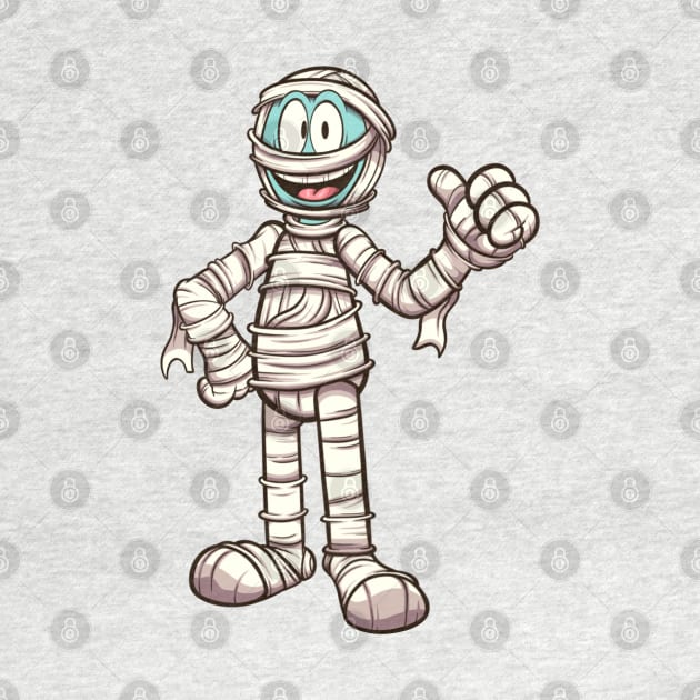 Cartoon Mummy by TheMaskedTooner